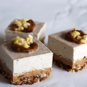 Salted Caramel Macadamia Cheesecake