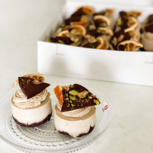 Orange Chai Cheesecake