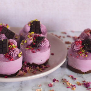 Keto Raspberry Cheesecake